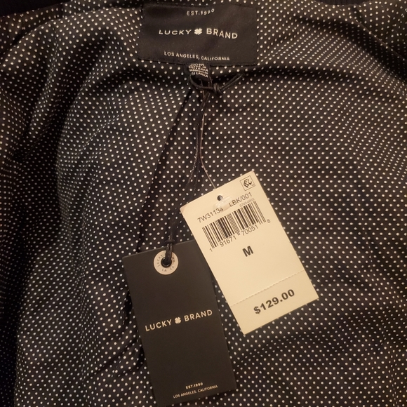 LUCKY BRAND - ANAELISA Sherpa Bomber Jacket - Picture 3 of 4